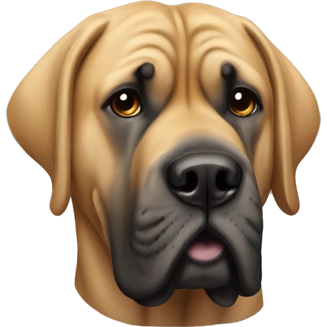 Mastiff dog emoji