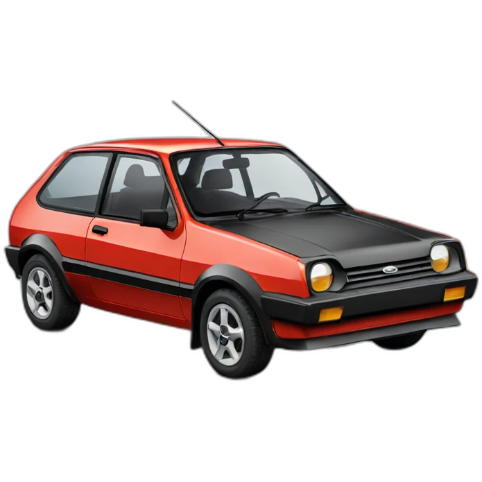 Ford Fiesta xr2 emoji