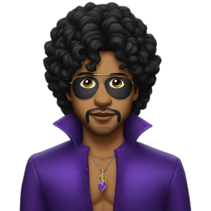 Prince purple rain emoji