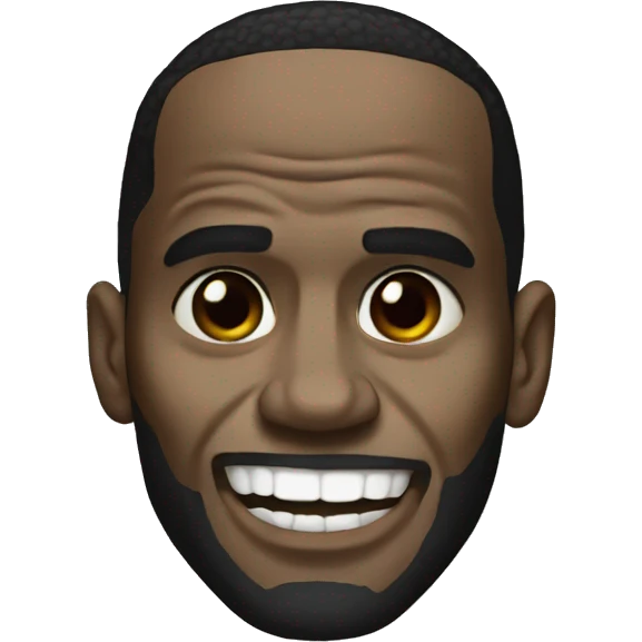 half lebron half skull emoji
