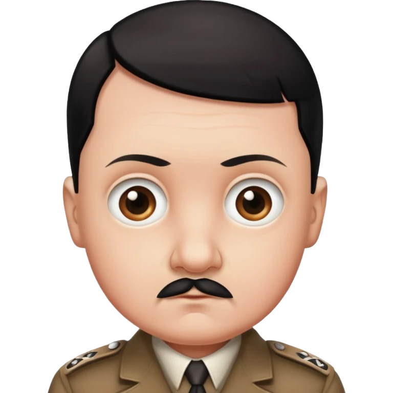 Hitler babyface emoji