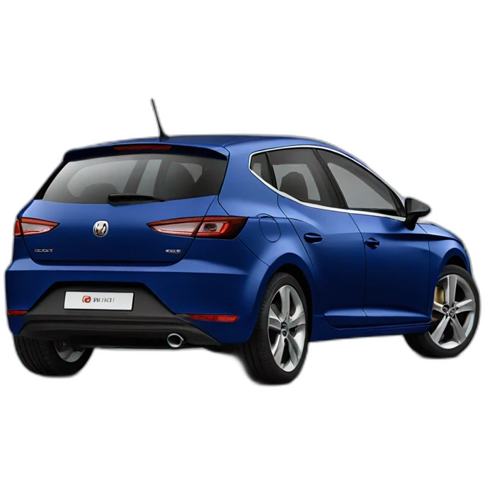 Seat leon III bleu nuit emoji