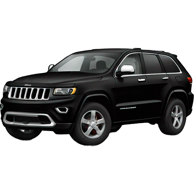 Black Jeep grand Cherokee emoji