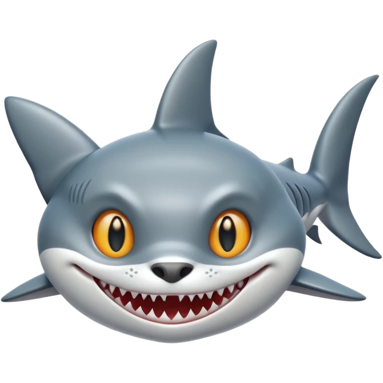 shark x cat emoji