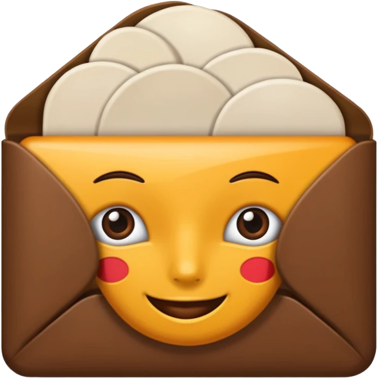 uma madeira com cara de emoji