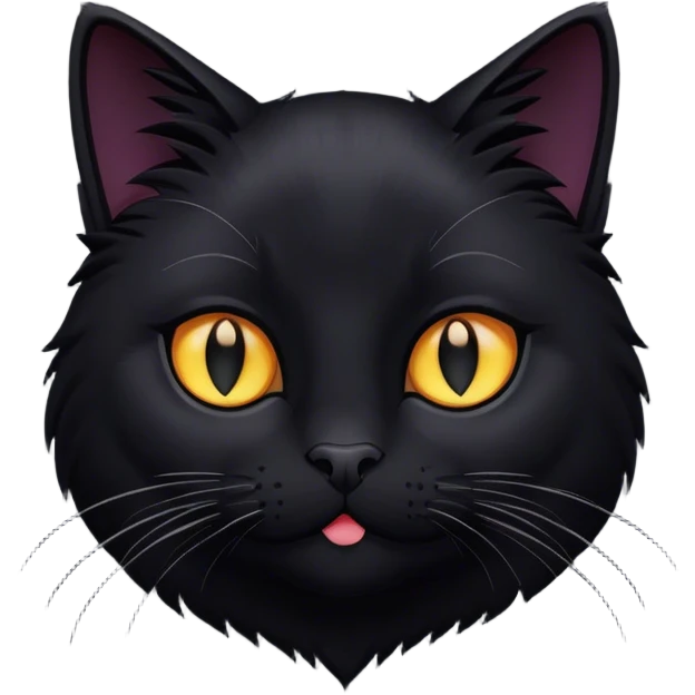 Black cat emoji