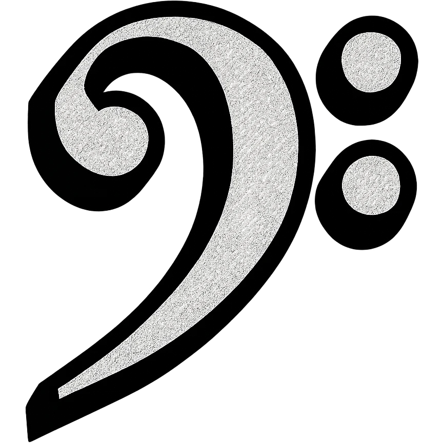 bass clef emoji