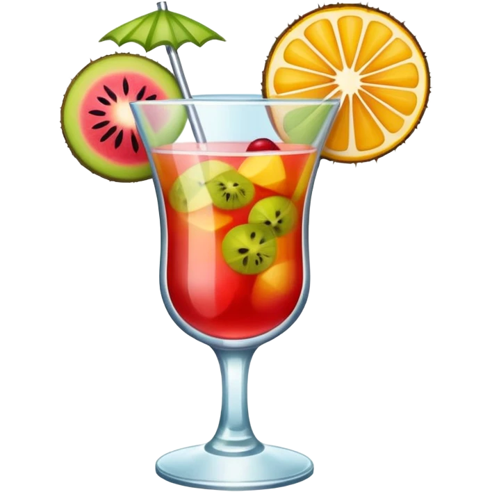 beach coctail drink emoji