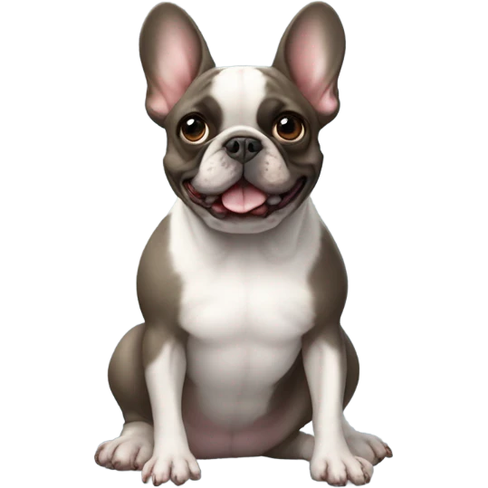 FRENCHIE waving hi emoji