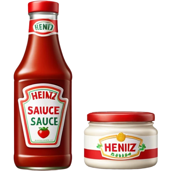 Heinz sauce brand bottle  emoji