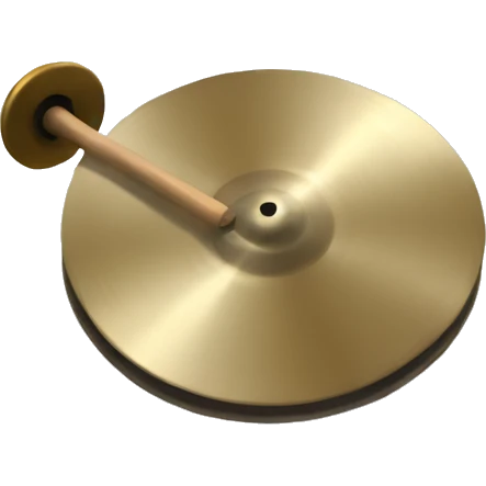 Crash cymbals  emoji