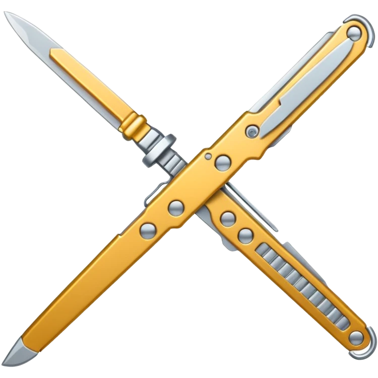 butterfly knife emoji