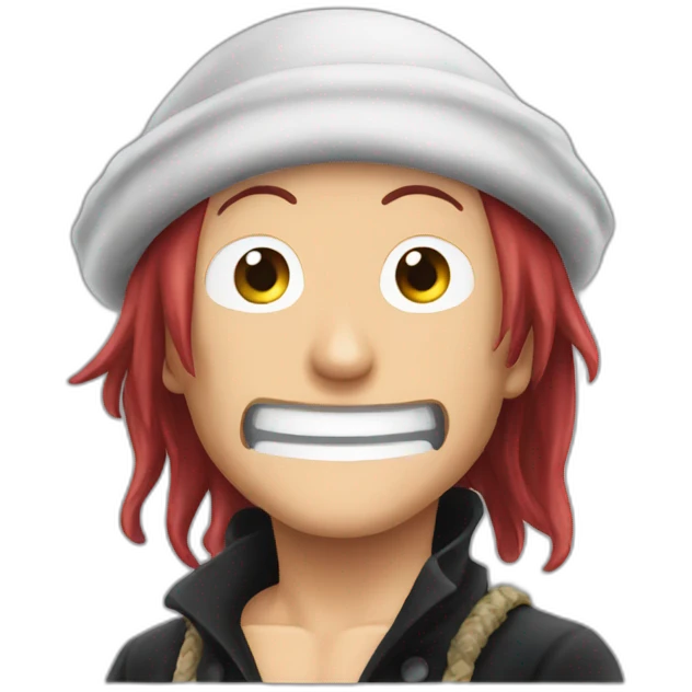Shanks one piece emoji