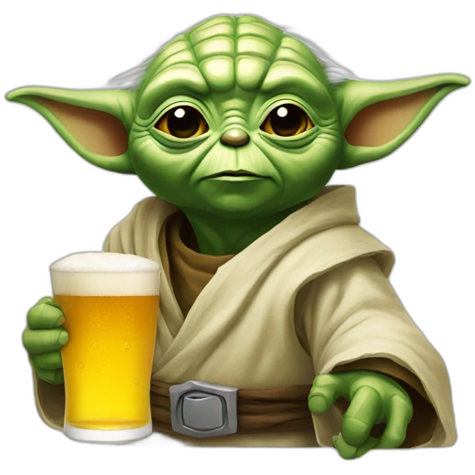 yoda-drink-beer emoji