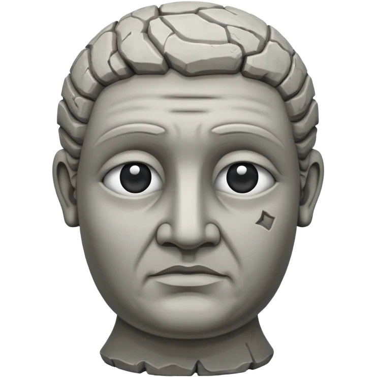 statue head emoji