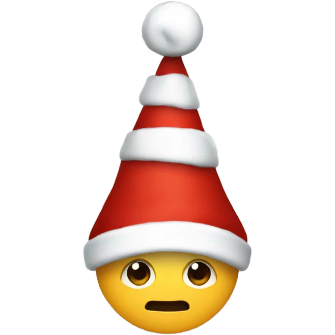 Christmas hat emoji