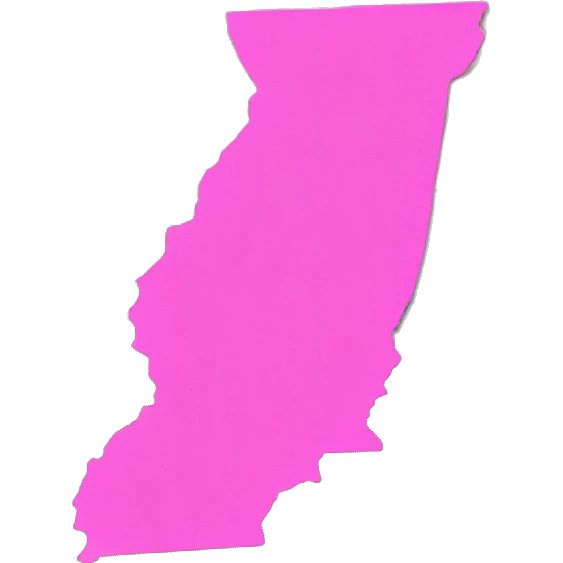 Pink state of Georgia emoji