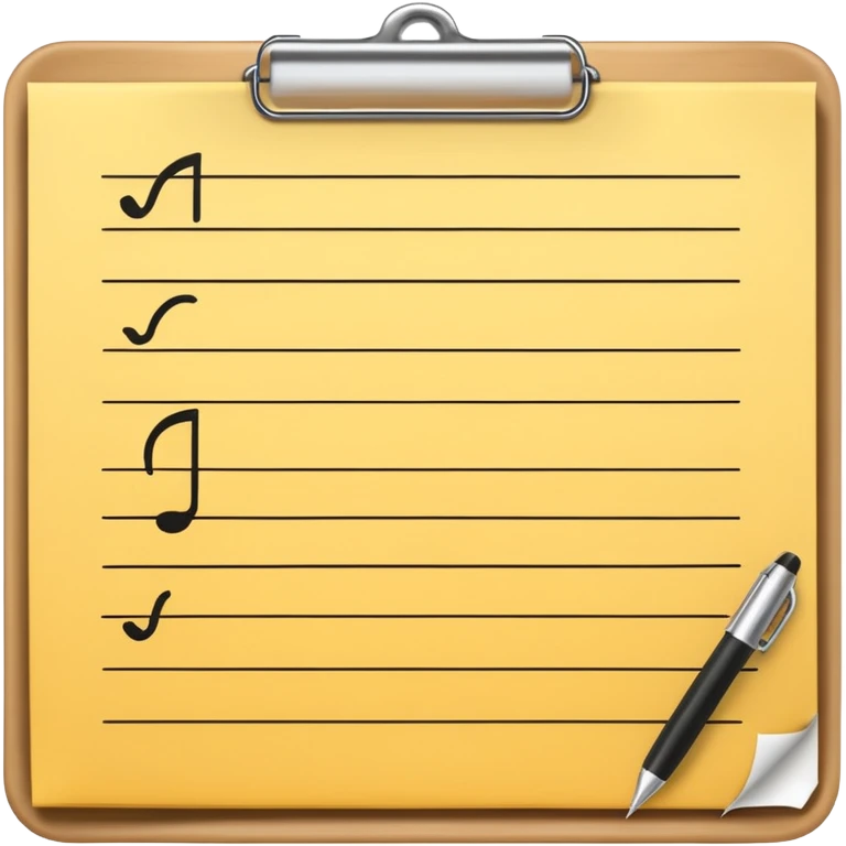 Notes  emoji