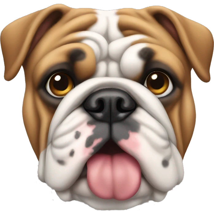 English bulldog  emoji