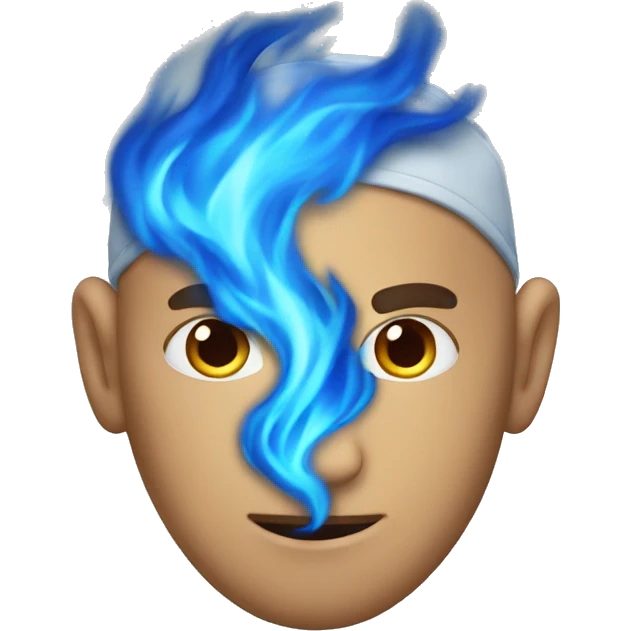 Blue Fire emoji
