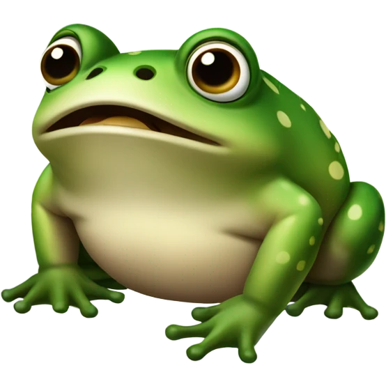fat frog emoji