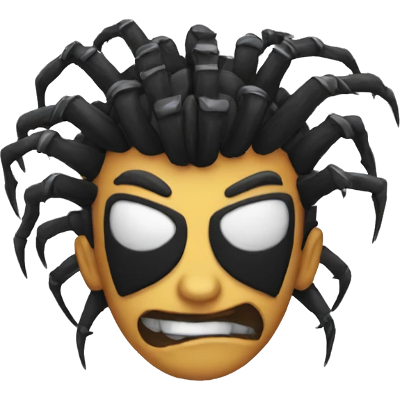 Spider punk emoji