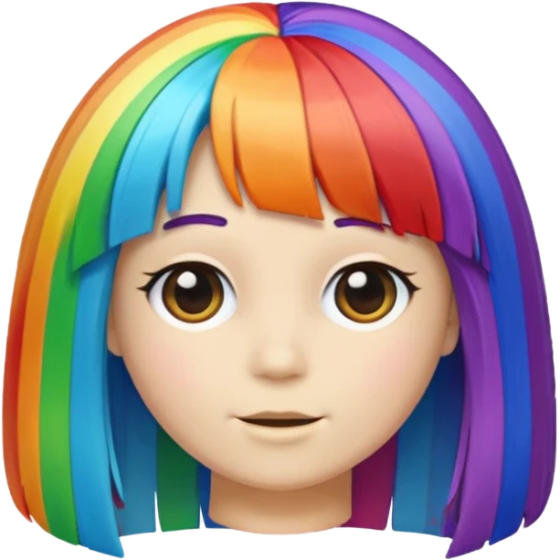 wig only without girls emoji