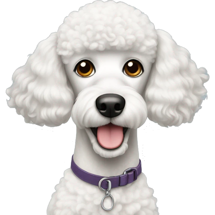 white poodle emoji