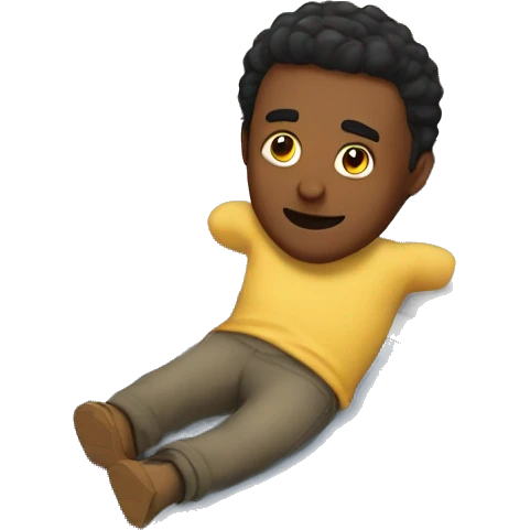 Guy under the bed emoji