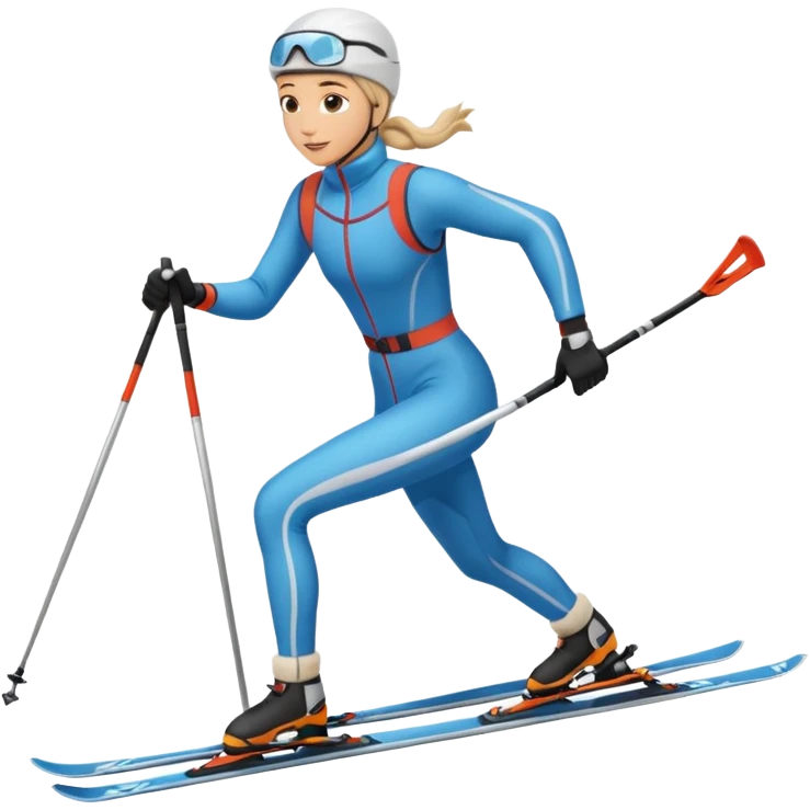 Crosscountry ski emoji