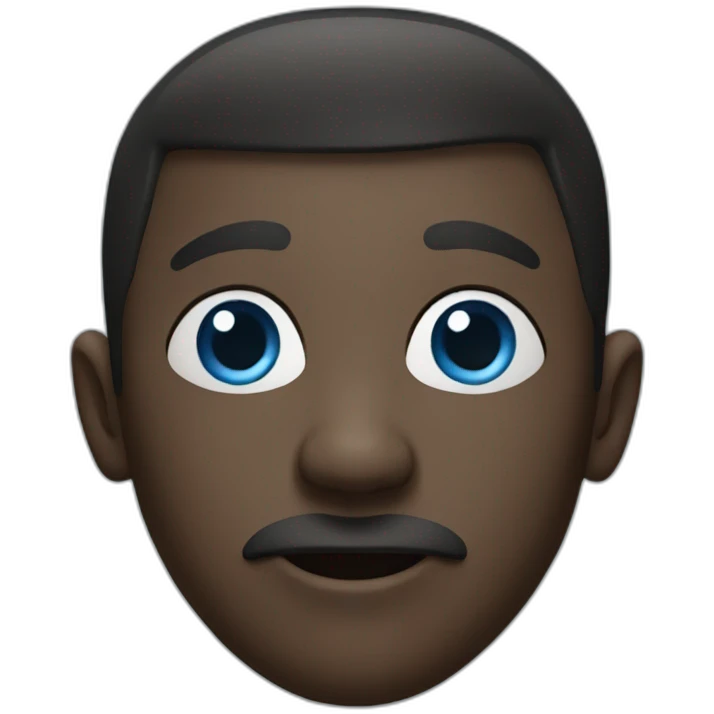 Blue nose emoji