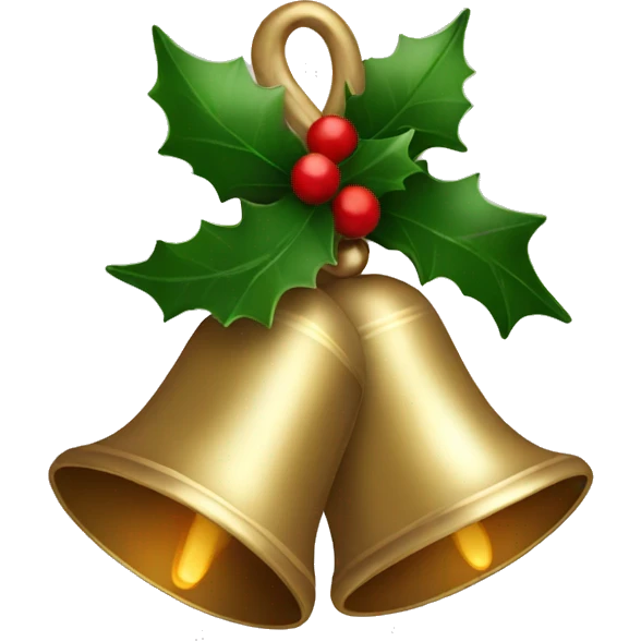 Christmas bells emoji