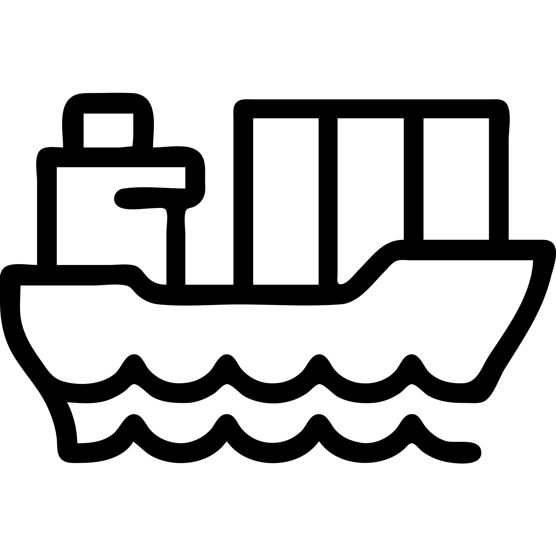 icon for "Supply Chain Experience" with a cargo ship symbol emoji
