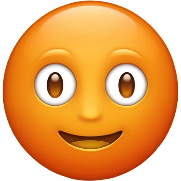 Un emoji avec un texte M3 et un font orange emoji