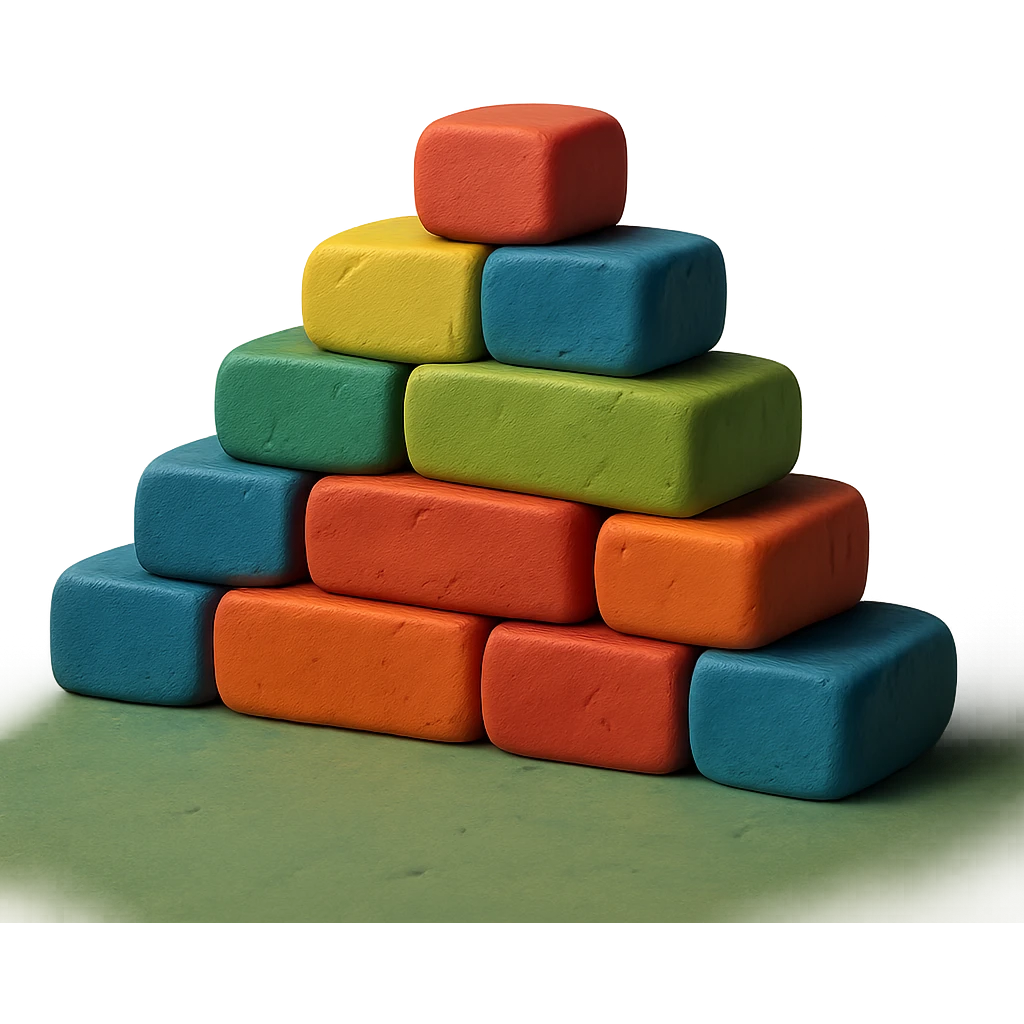 mountain of bricks emoji