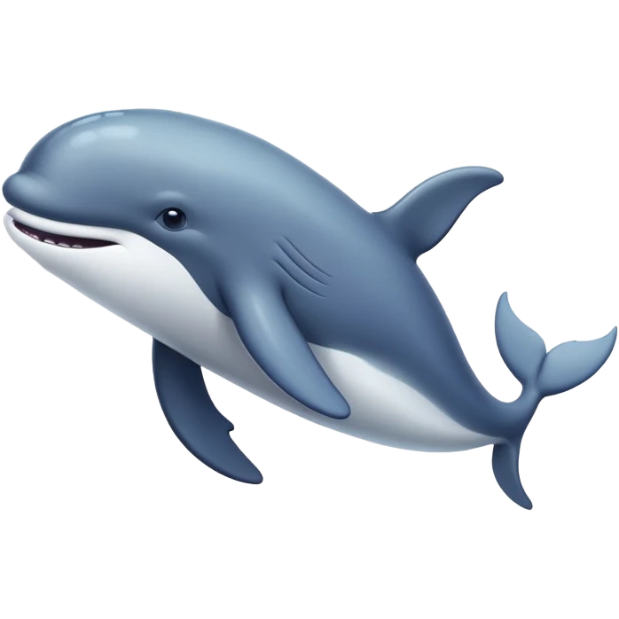 Dancing whale  emoji