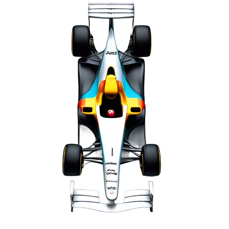 f1 racing car front view  emoji