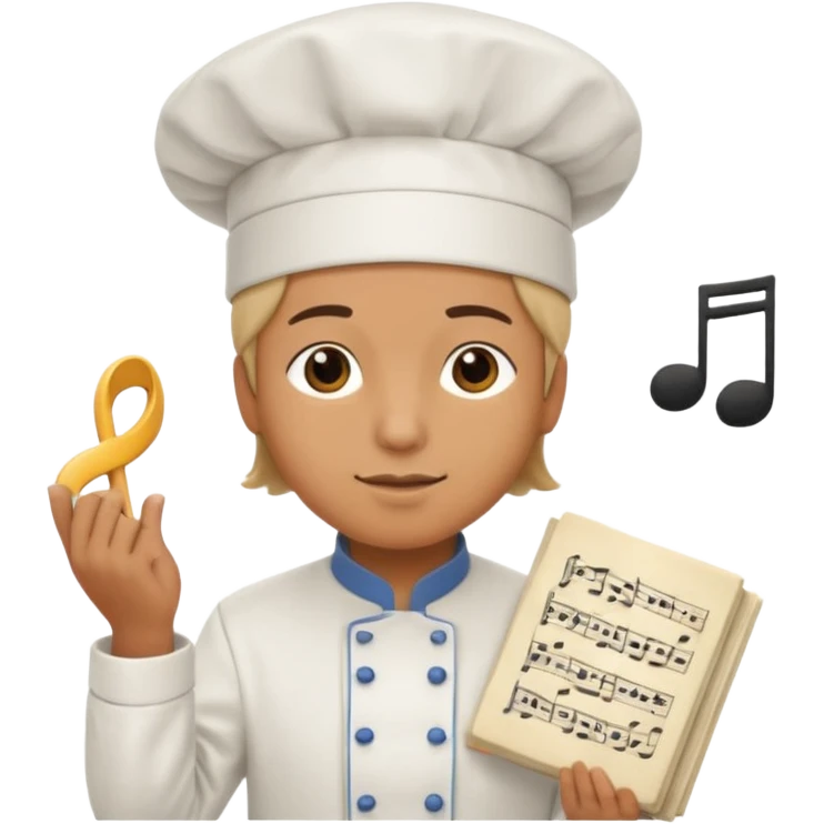 Music chef emoji
