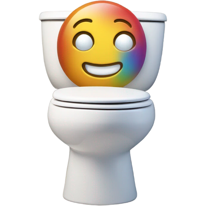 A skibidi toilet emoji