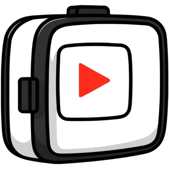 YouTube logo speedy fast version emoji