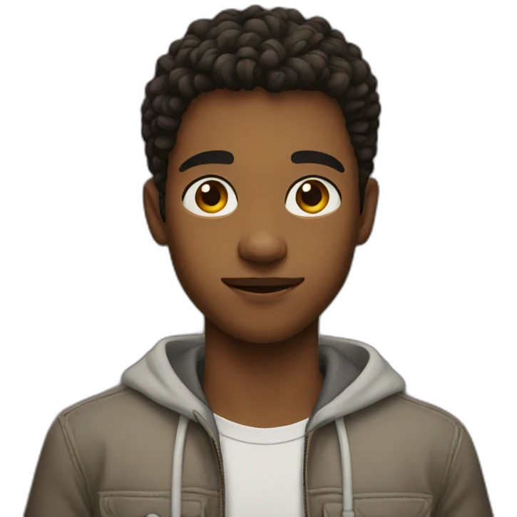 young guy emoji