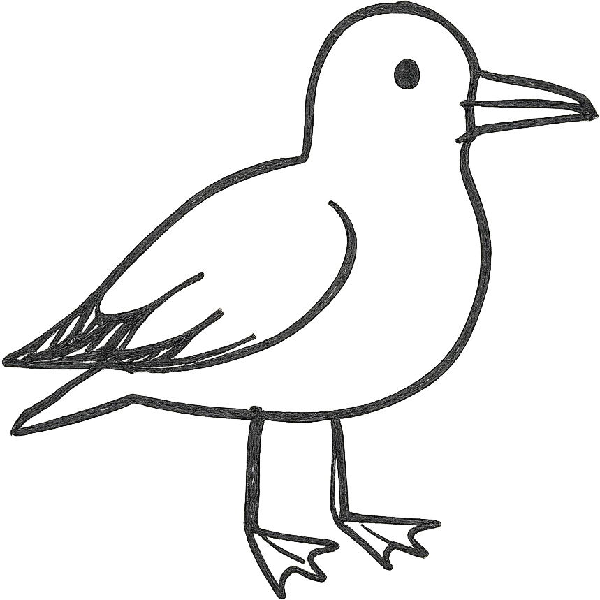seagull emoji