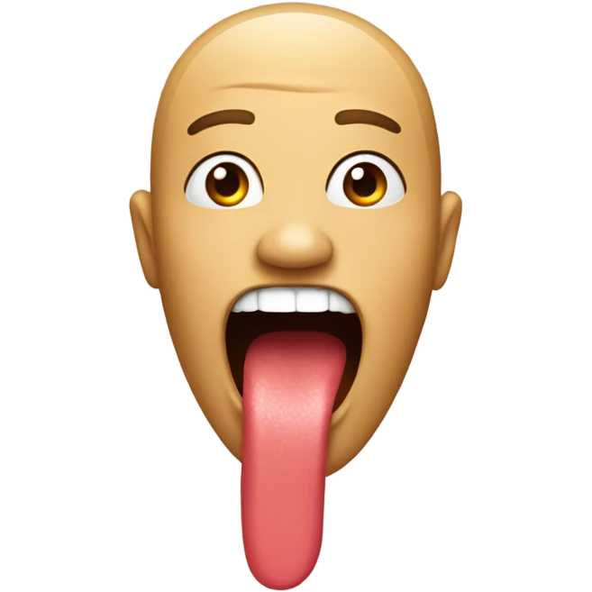 Person with tounge sticking out emoji