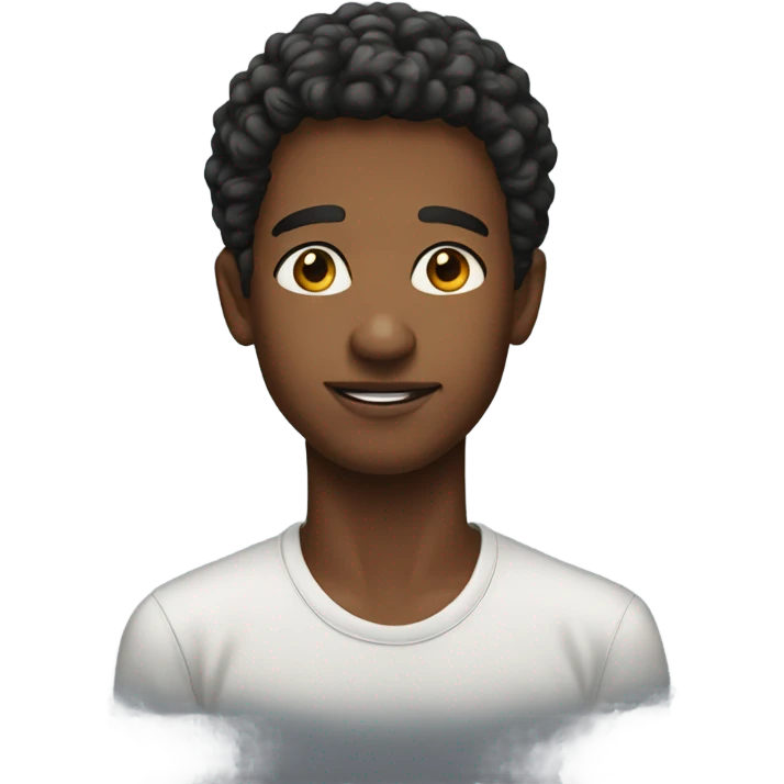 portrait of a young man emoji