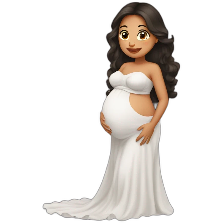 I love my latin pregnant wife emoji