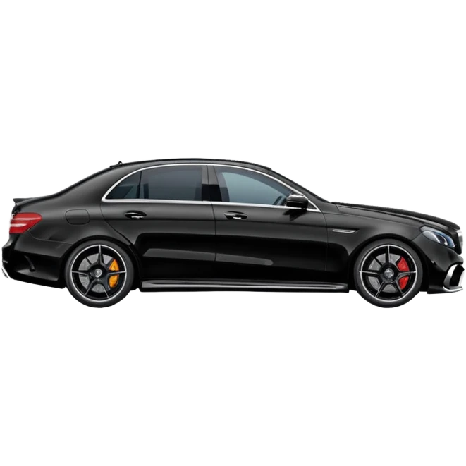 Mercedes e63s w212 black emoji