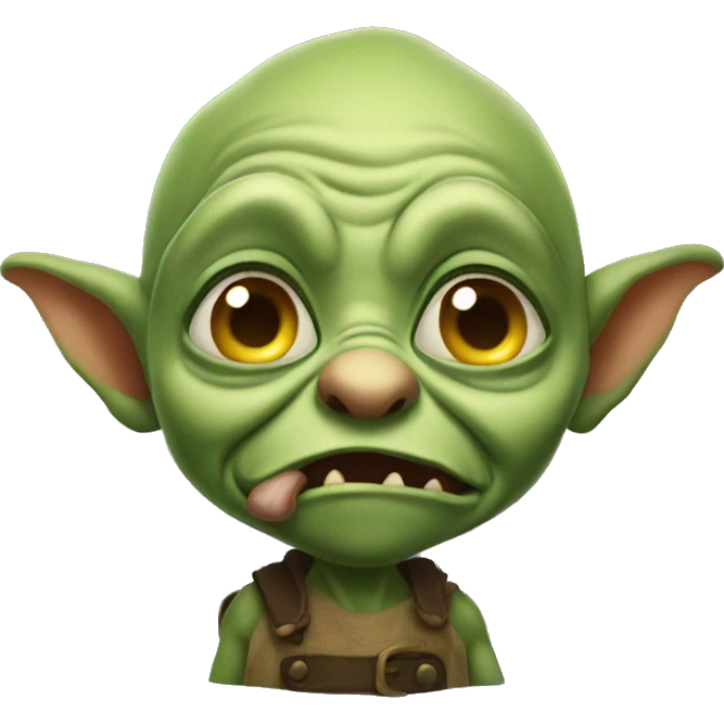Stinky little goblin emoji