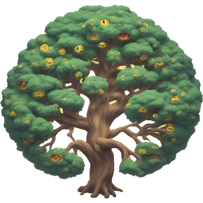 Trippy nature emoji
