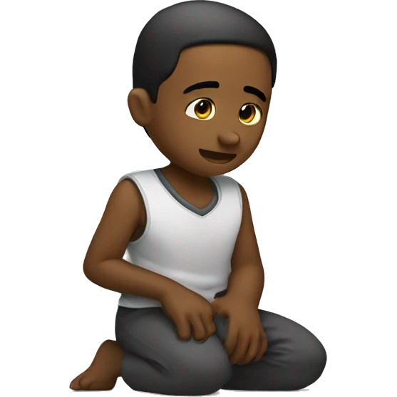Kneeling  emoji
