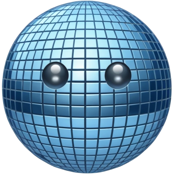 disco ball moon emoji